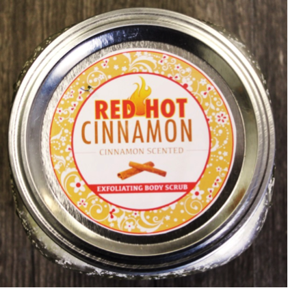 Red Hot Cinnamon Stress relief body scrub
