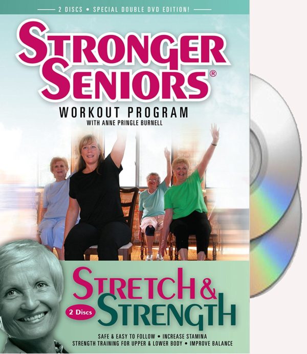 Stronger seniors workout program DVD set