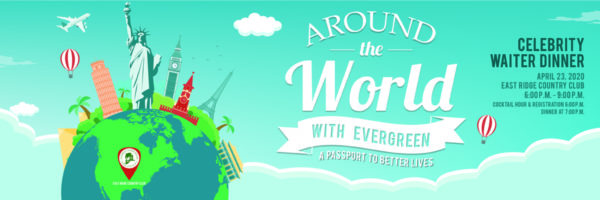 Around the world with Evergreen - A passport to better lives flyer