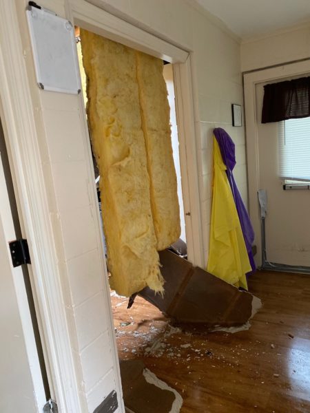 Hurricane damage insulation