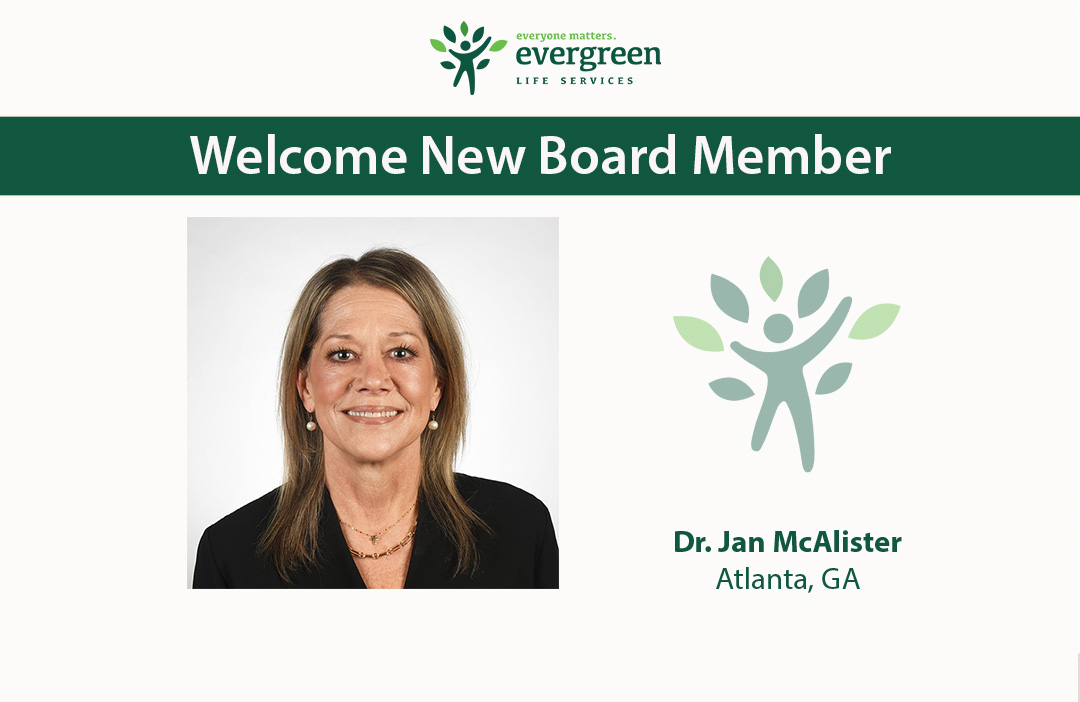 Evergreen Life Services – New Board Member